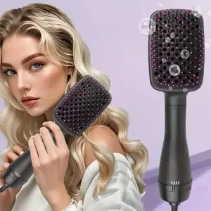 BLUTOOL 4-in-1 Hair Dryer, Curling Iron & Straightener